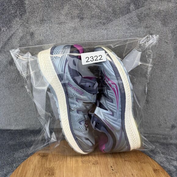 Saucony Triumph ISO Running Shoes Womens Size 8 Gray Pink Mesh EVERUN S10413-1 - Picture 10 of 10